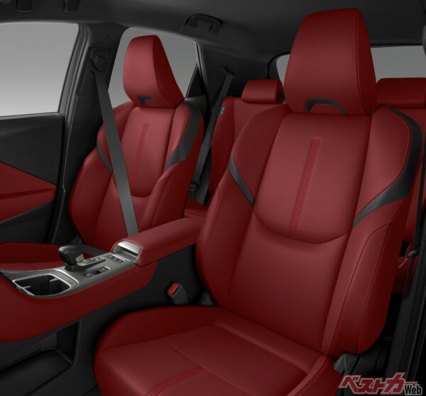 新型LBX “Bespoke Build” セミアニリン本革メインカラー(ダークローズ)（2023年11月 発売開始時の公式画像より）