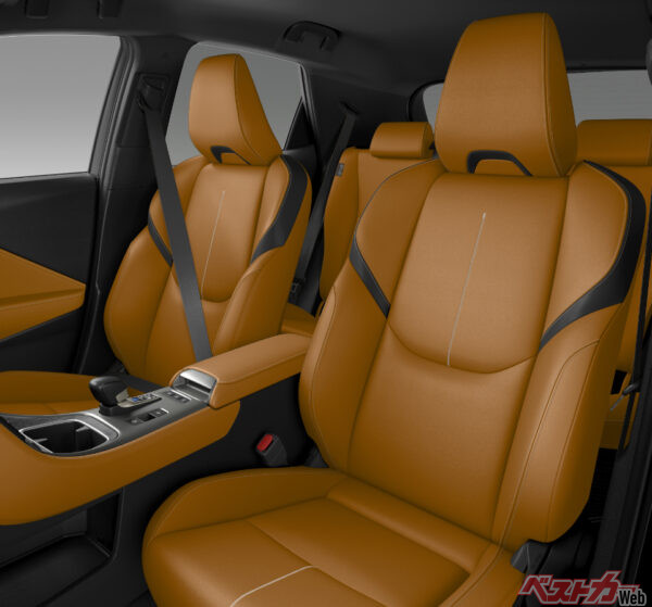 新型LBX “Bespoke Build” セミアニリン本革メインカラー(オーカー)（2023年11月 発売開始時の公式画像より）