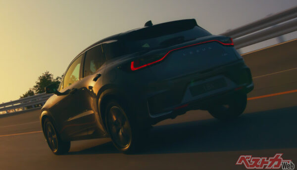 新型LBX走行シーン（2023年11月 発売開始時の公式画像より）