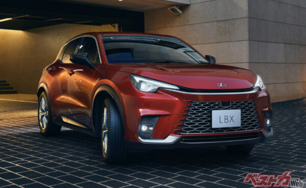 新型LBX”Relax”(レッドスピネル)（2023年11月 発売開始時の公式画像より）