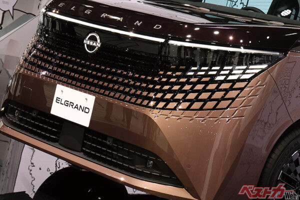 JMS2025日産ブースの主役!!　世界初公開の日産 新型エルグランド