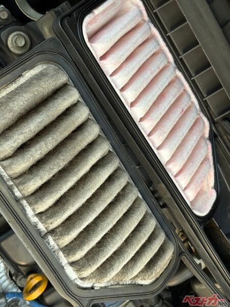 エアクリーナーやエアコンフィルターは見えないところで性能が落ちる。1〜2万km、あるいは年1回の交換が快適さと燃費の維持につながる（PHOTO：Adobe Stock_nanohana）