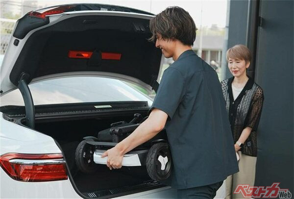 移動先での使用などシニアカーの枠を広げそうだ！