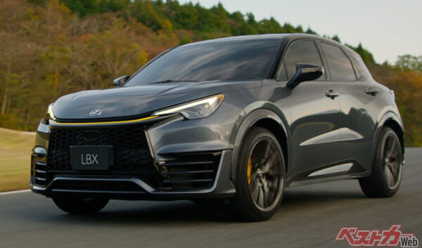 LBX MORIZO RR“Original Edition”（ソニッククロム＆ブラック）（2025年8月 特別仕様車設定時の公式画像より）