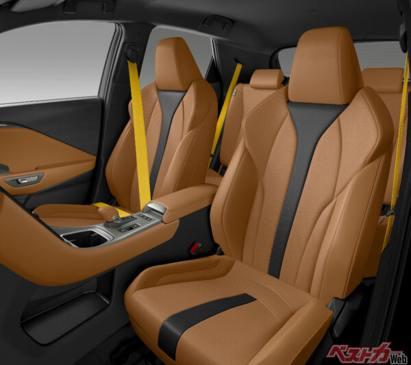 インテリアカラー：オーカー（2025年8月 特別仕様車設定時の公式画像より）