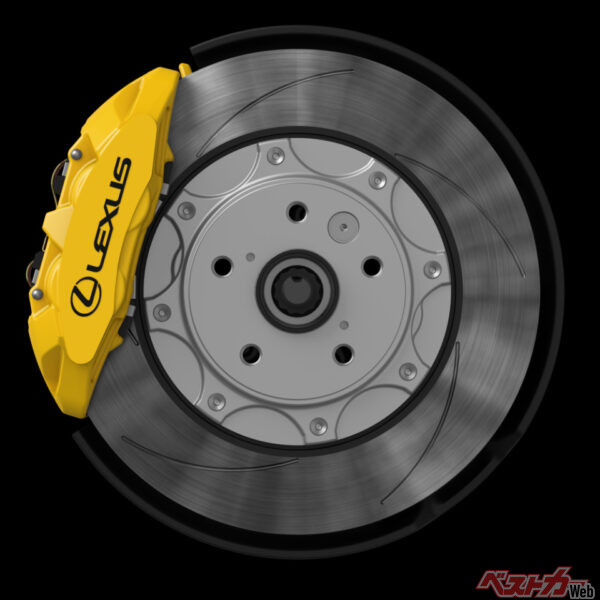 ブレーキキャリパー（2025年8月 特別仕様車設定時の公式画像より）