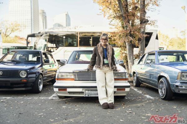 アメリカの映画に出てくるお母さんの姿に憧れてセドリックWY30を手にいれたおぎのさん