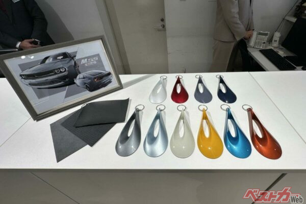 レジェンダリーグレーメタリックのみだった Zero Edition に対し、1st Edition は10色から選べるようになった