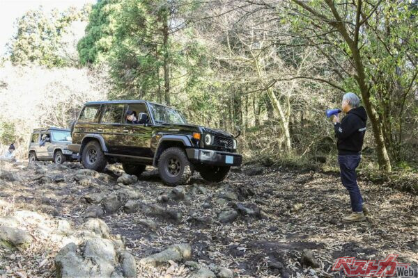 ふつうこんなところ走ります？　ランクル＆ジムニーってマジですごい！