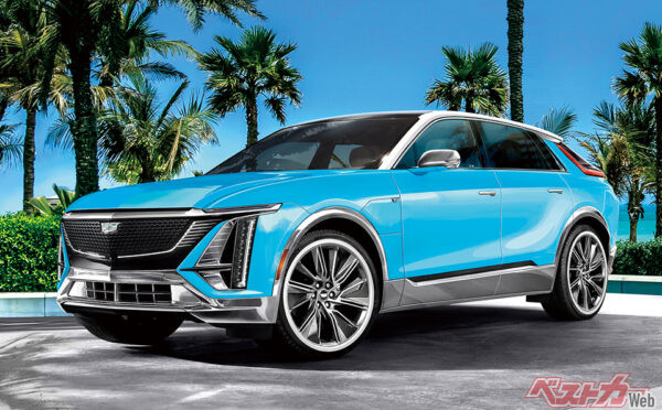 テリーさんの要望でベストカー編集部が作成したキャデラック リリック(テリースペシャル)のCG。陽気なフィフティーズの雰囲気もよく似合う