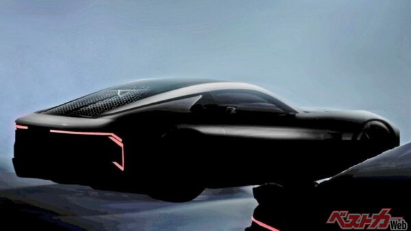 公開されたティザー画像で、レクサススーパースポーツを拡大したもの