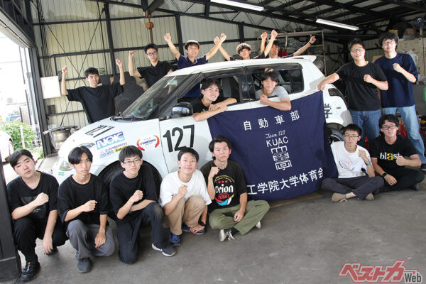 44人の大所帯!?　工学院大学自動車部はカーライフを楽しみつつ勝負も本気な件