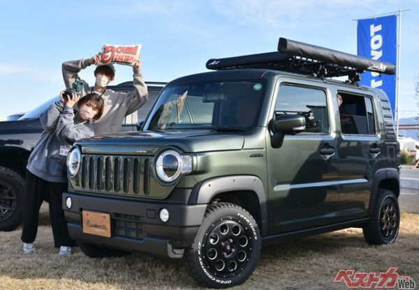 オプカンは夫婦でも楽しめる!! 「カラビナチャンネル」もハスラーで参加してくれたぞ