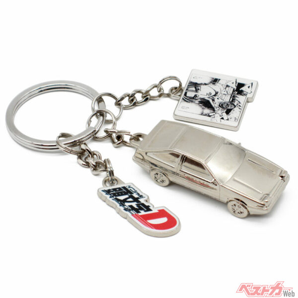 5000個限定！　TOYOTA AE86「頭文字D」キーチェーンがついに一般販売開始