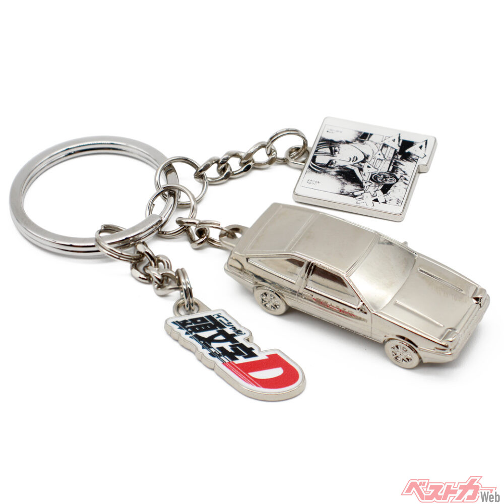 TOYOTA　AE86　頭文字D 5000個限定！ TOYOTA AE86「頭文字D」キーチェーンがついに一般販売