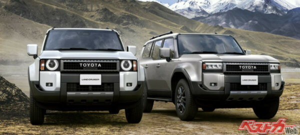 ランクル250は基本角目仕様で丸目はメーカーオプション（18万7000円）