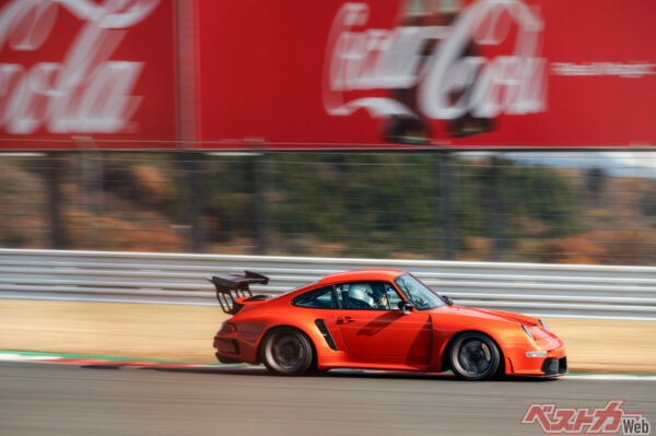 日本初走行となったガンサーワークス・ターボ