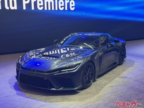 こちらがGR GT。ロードカーとしてもかっこいい