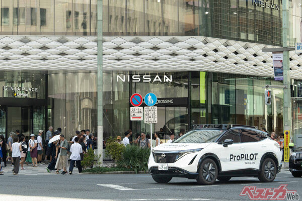 日産は2027年度にAI技術を搭載したプロパイロットを発売すると明言。デモ走行も披露するなど着実に進化
