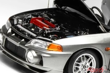 ランサーここに極まる!?　よみがえる三菱のWRC黄金時代！　超精巧なランサーエボリューションIVのミニカーが登場!!