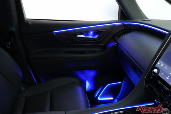 足元をはじめとした細かなところまで光が行き届いている