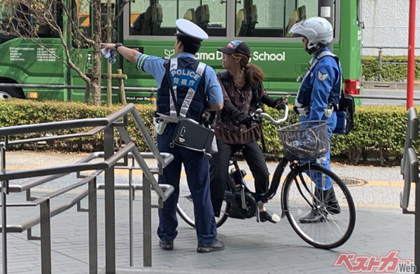 青切符制では取り締まりの明確な基準が必要。あいまいだと不公平感が出てしまう