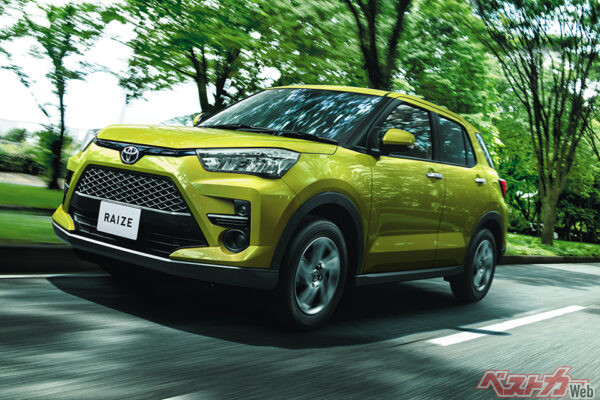 トヨタ ライズ。2019年11月発売。想定するG ガソリン車4WDの車両価格は223.52万円