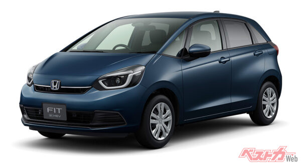 ホンダ フィット。2020年2月登場。想定する「e:HEVホーム 2WD」の車両価格は240.5万円