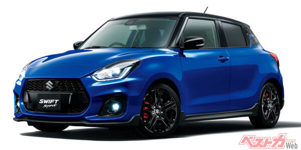 スズキ スイフトスポーツ。2017年9月発売。想定グレードの車両価格は216.48万円