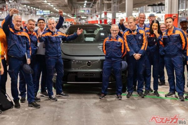 スウェーデン・ヨーテボリで生産が始まったEX60