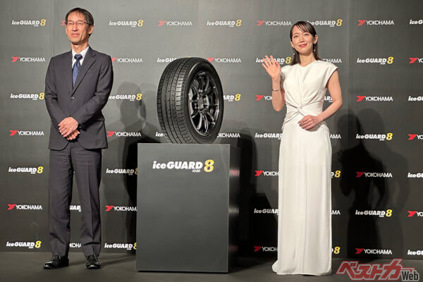 アイスガード8の発表会はCMキャラクターを務める吉岡里帆さんも参加して2025年7月17日に開催された