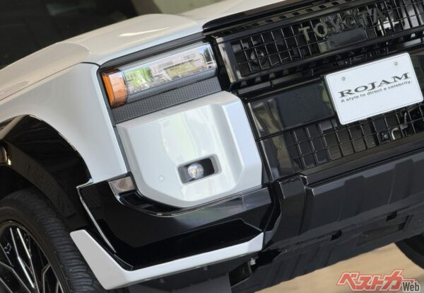 ド迫力すぎ!!　ランクル250こんな手もあったか!!　ワイドすぎエアロがたまらんデキだった