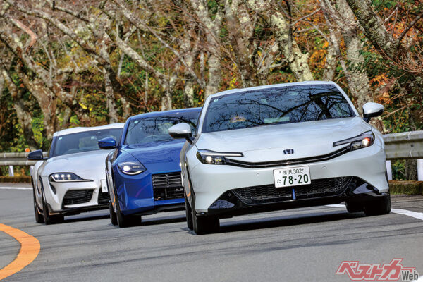 2025年の今、新たに加わったスポーツクーペのホンダ プレリュード。その魅力と価値を日産 フェアレディZ＆トヨタ GRスープラと三つ巴比較