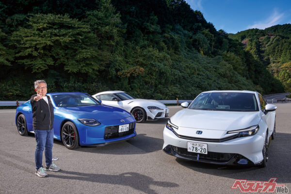 プレリュードは完成度の高い現代のスポーツクーペだが、スポーツカーとしての魅力度と価値はフェアレディZが勝る