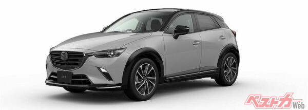CX-3のディーゼルモデル、XDビビッドモノトーンⅡ