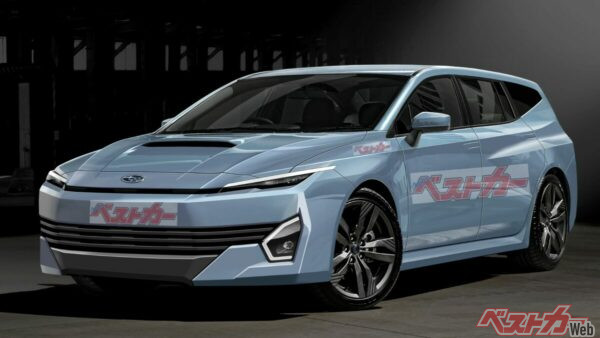 こちらベストカーの予想CG。低いボンネットフードが目を惹く