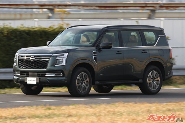 日産 パトロール（価格帯：6万5000ドル（約1000万円）～　※中東での価格）