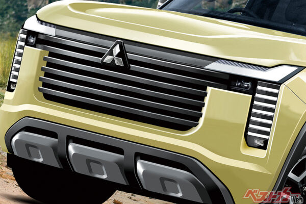 待ってたよ!!　「赤菱の王者」7年ぶりに復活!!　ラダーフレーム＆ディーゼルターボで三菱 パジェロは2026年末デビュー決定!?