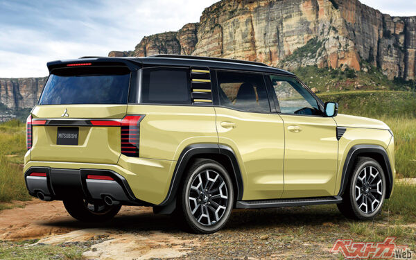 トライトンベースだけに悪路走破性はピカイチ。副変速機付きのパートタイム4WDとなる(ベストカー編集部作成の予想CG)