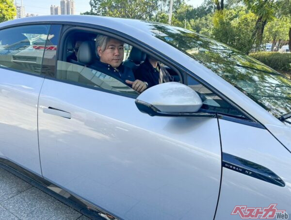 著者が体感したN7。安定感は抜群だ