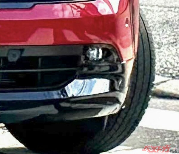 フォグランプの追加などかなり気合が入っている