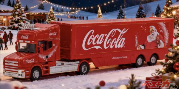 インパクトが抜群なトレーラの用意も