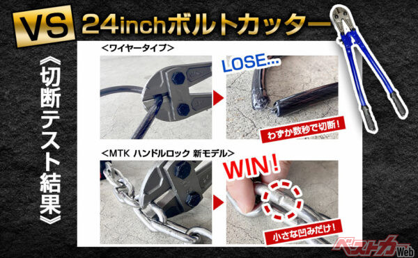 極太8mm高耐久ステンレス採用