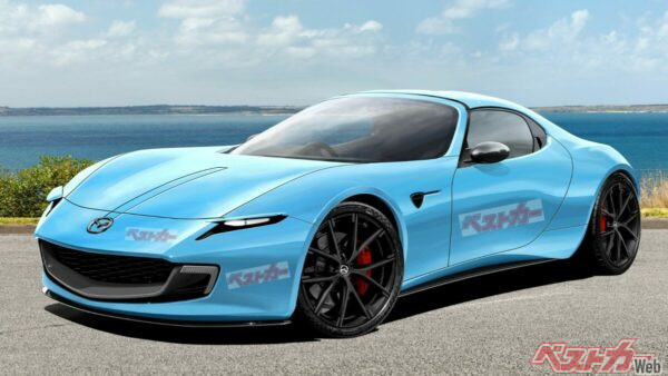 アイコニックSPのプロポーションをベースに開発されているとされている新型RX-7