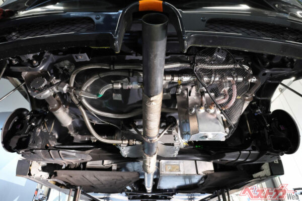 マツダはスーパー耐久への参戦を通じて、CO2回収率の向上に向けた実証実験を行っている