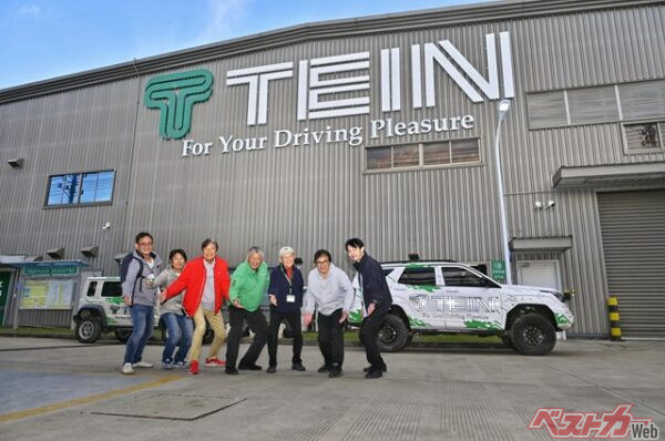 横浜から始まったTEINもいまでは世界に。写真は江蘇省宿遷市にある中国工場