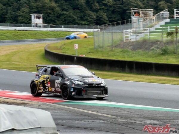 Mコンセプトを操り最終スティントを疾走するモリゾウさん