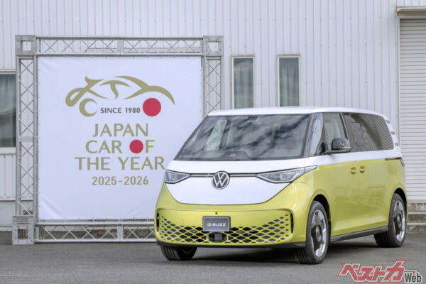 インポート・カー・オブ・ザ・イヤーとデザイン・カー・オブ・ザ・イヤーの2冠を達成した「ID. Buzz」