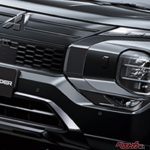 680万かぁ、、、でも真っ黒すぎてイイぞ!!　アウトランダーの特別仕様車が一目惚れなデキ。