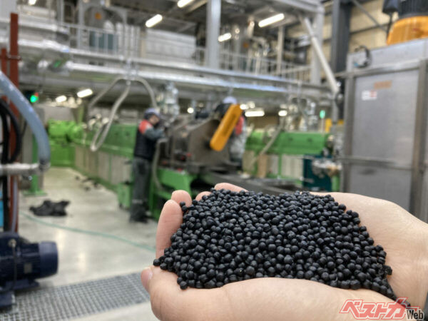 再生されたプラスチックの原料